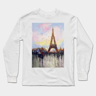 Walk in Paris Long Sleeve T-Shirt